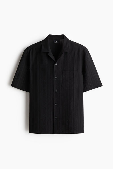 Regular Fit Textured resort shirt