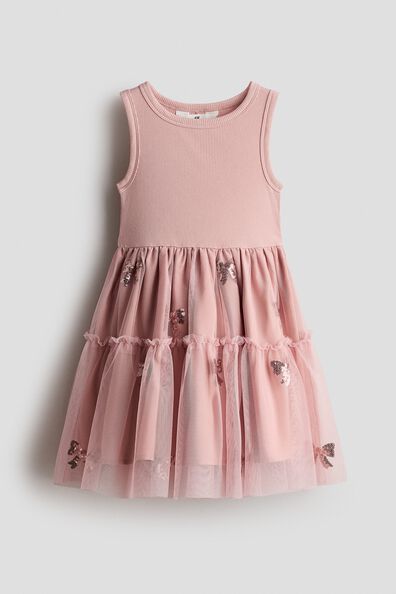 Tulle-skirt dress