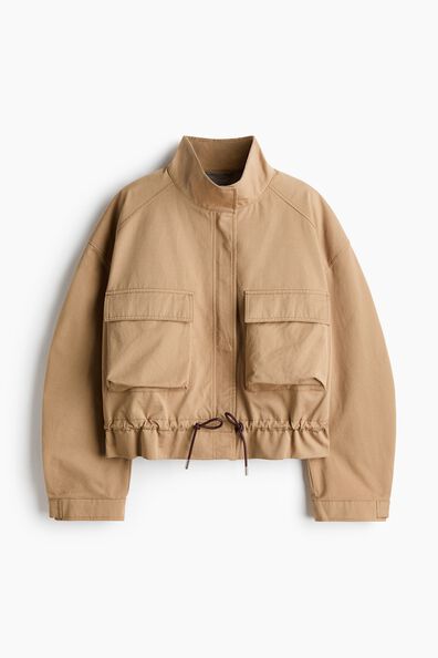 Oversized utility jacket
