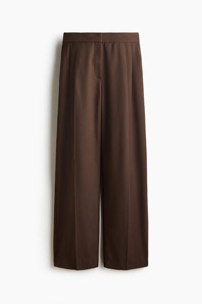 Tailored barrel trousers