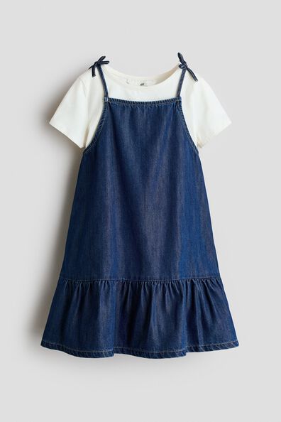 2-piece dress and top set