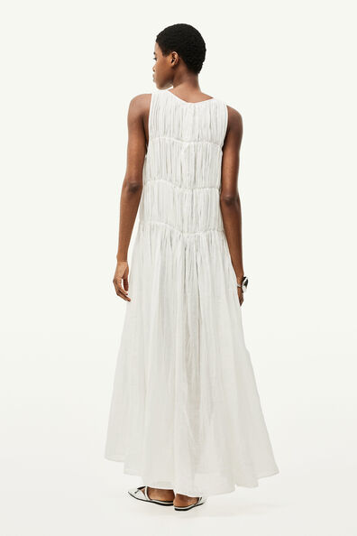 Ramie maxi dress