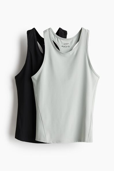 2-pack sports vest tops with DryMove™