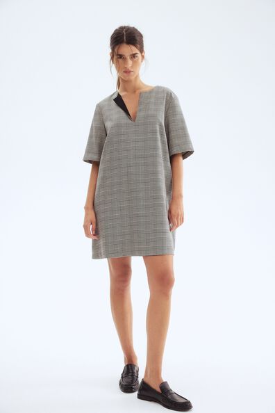 h&m short sleeve jersey dress Short-sleeved __label: On Sale