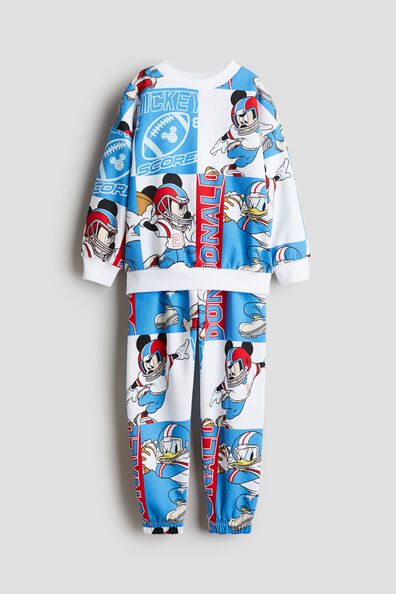 2-piece printed sweatshirt set