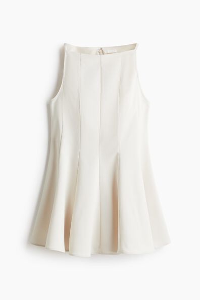 Flared-skirt dress