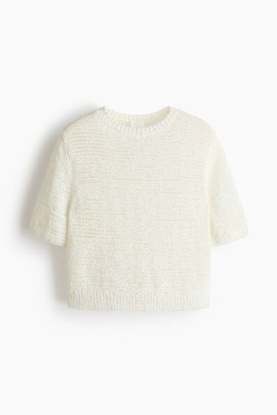 Short-sleeved jumper