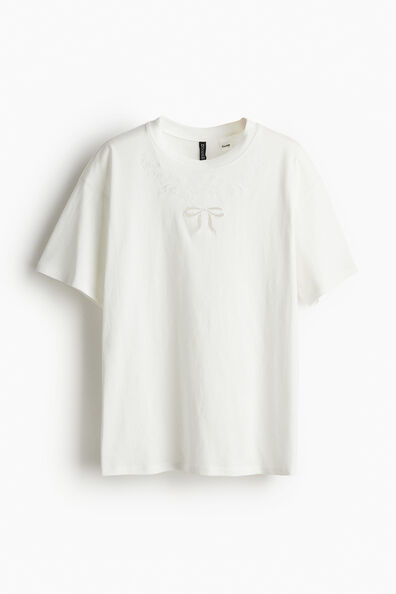 Oversized printed T-shirt