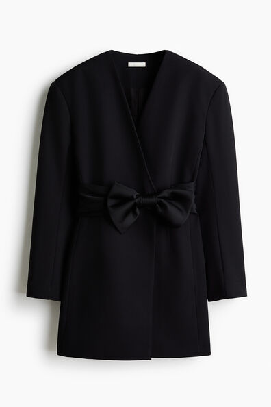 Bow-detail dress