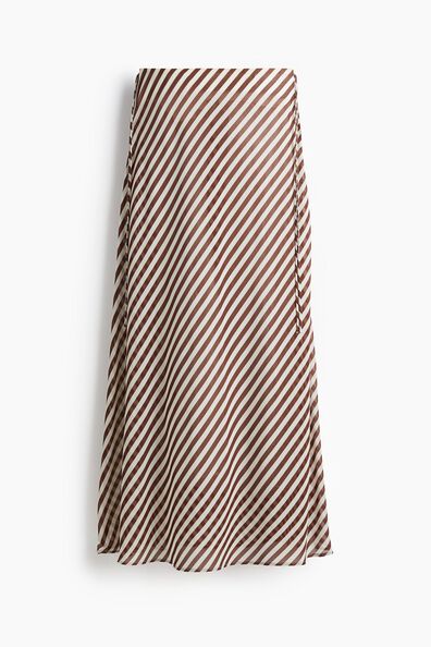 Chiffon maxi skirt