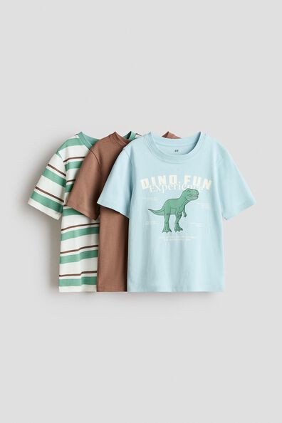 3-pack cotton T-shirts