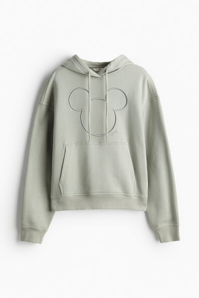 Motif-detail hoodie