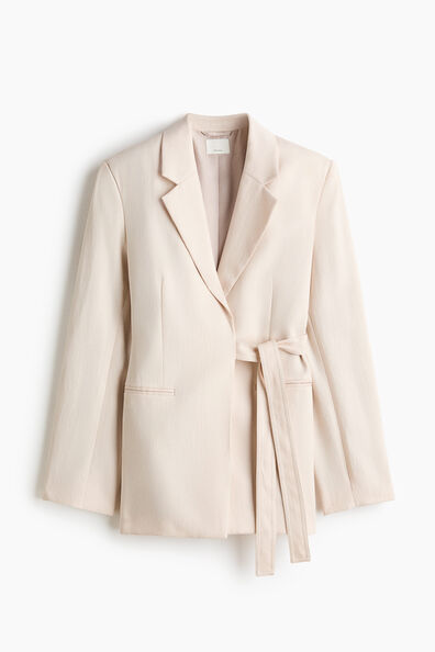 Wrap blazer