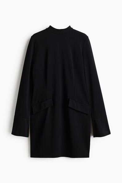 Interlock jersey dress