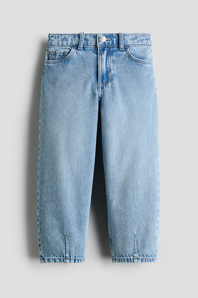 Loose Fit Barrel Jeans