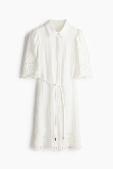 Broderie anglaise dress