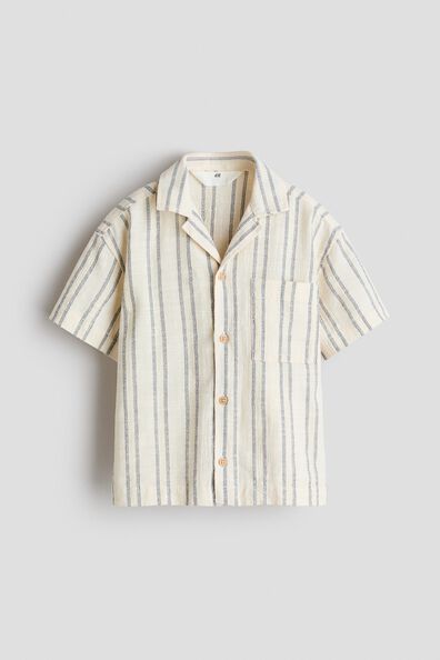 Cotton-blend resort shirt