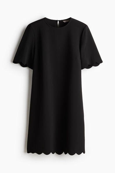 Scalloped dress