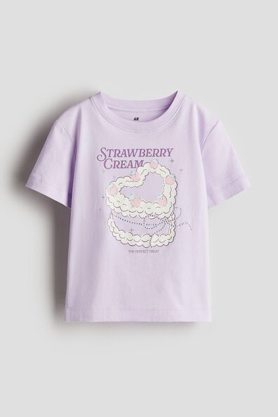 Motif-detail t-shirt