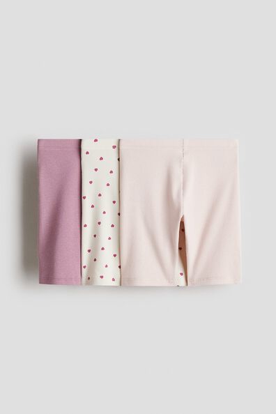 3-pack cotton cycling shorts