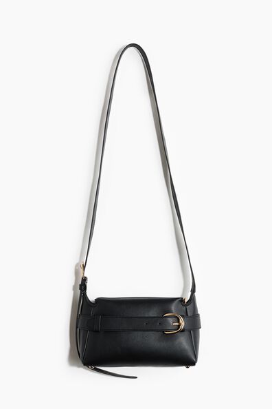 Strap-detail crossbody bag
