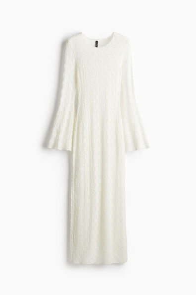 Jacquard-jersey bodycon dress