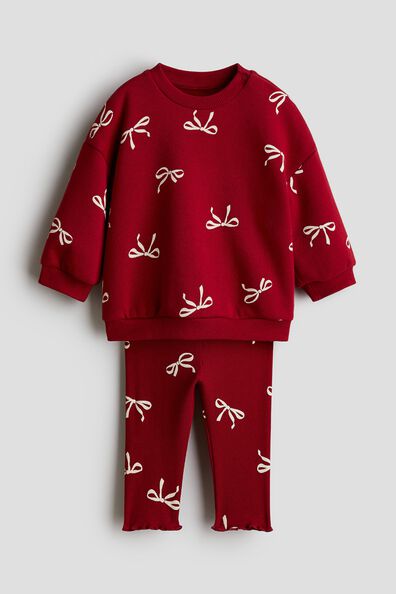 2-piece printed set