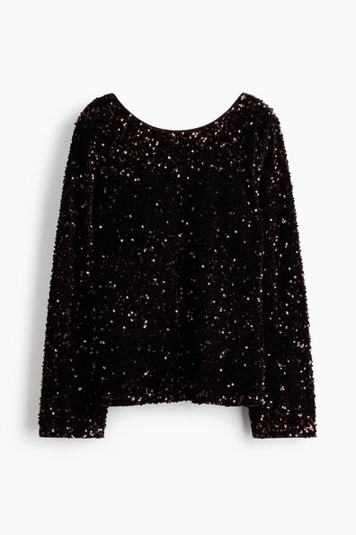 Sequined top