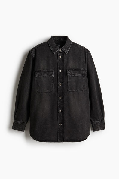 Oversized Fit Denim shirt