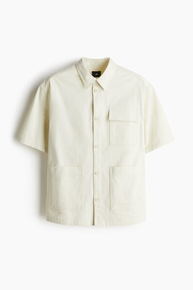 Loose Fit Short-sleeved utility shirt