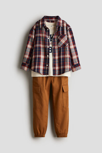 3-piece cotton set