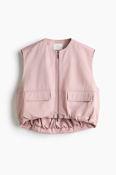 Bubble-hem gilet