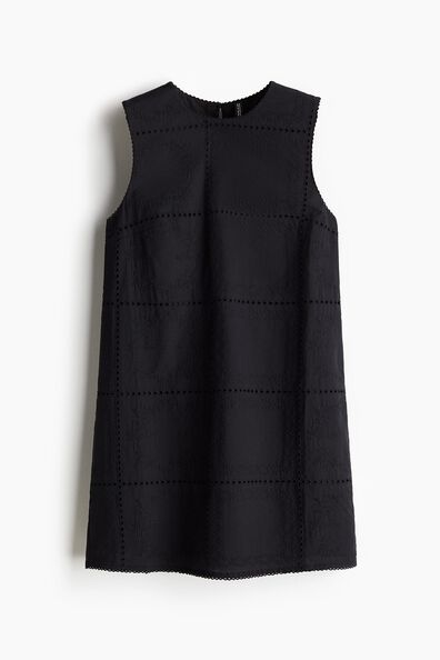 Broderie anglaise cotton dress