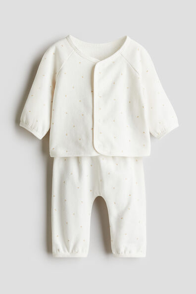 2-piece super soft cotton jersey set