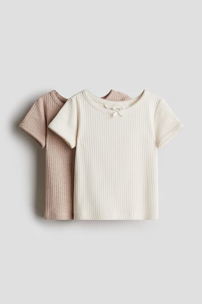2-pack cotton tops