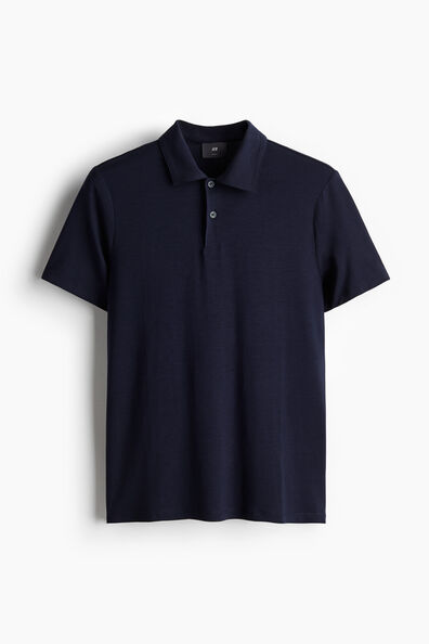 Slim Fit Lyocell polo shirt
