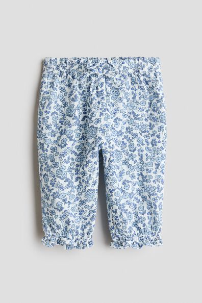 Cotton muslin trousers