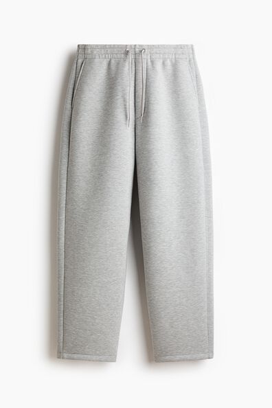 Relaxed Fit Scuba barrel joggers