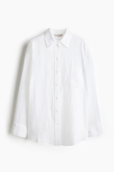 Oversized linen shirt