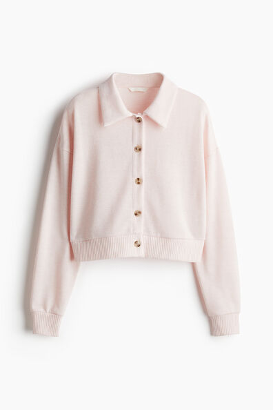 Collared cardigan