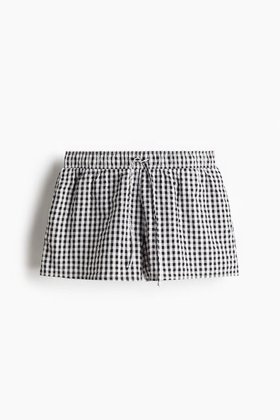 Cotton pull-on shorts