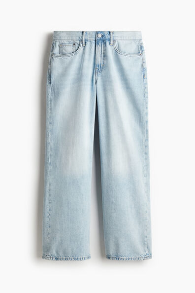 Straight Loose Lightweight Jeans