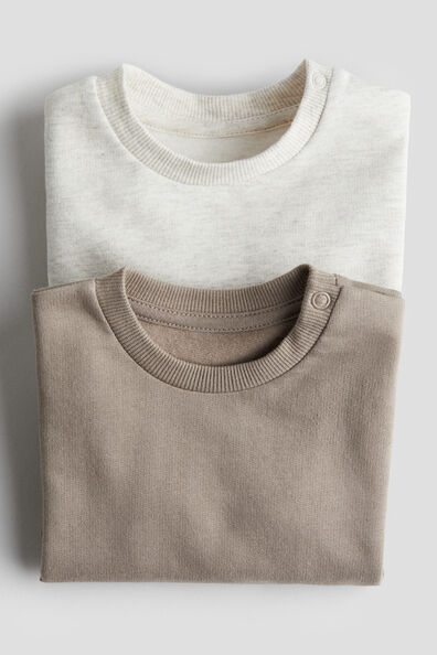 2-pack cotton sweatshirts
