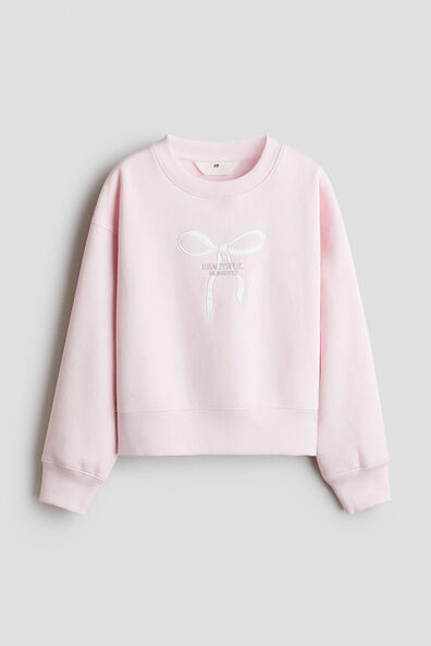 Brushed-inside sweatshirt
