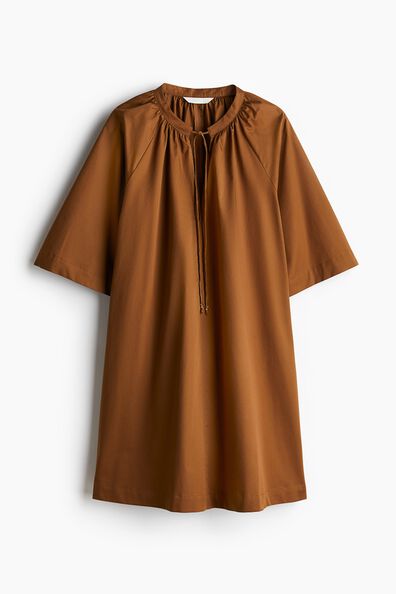 A-line cotton dress