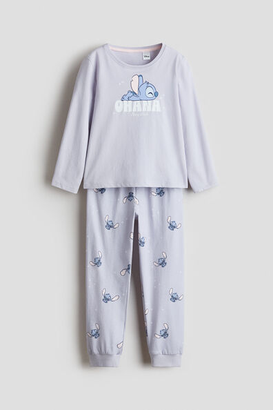 Printed cotton pyjamas