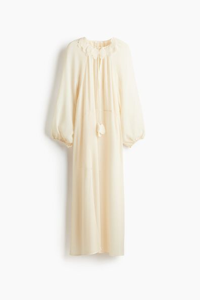 Long chiffon dress