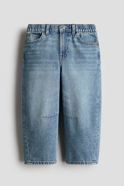 Loose Fit Barrel Jeans