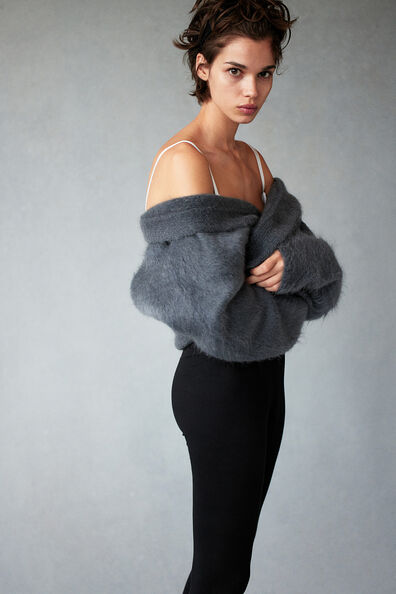 Cotton jersey leggings