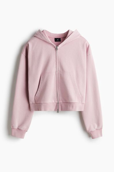 Oversized Fit Zip-through hoodie